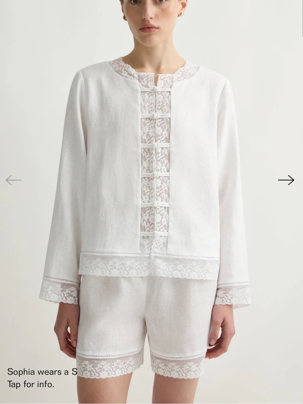 Posse Veronica shorts and blouse set